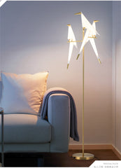 Nordic Paper Crane Floor Lamp