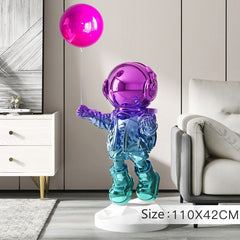 Kid Astronaut Sculpture