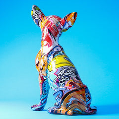 Graffitti Chihuahua Sculpture