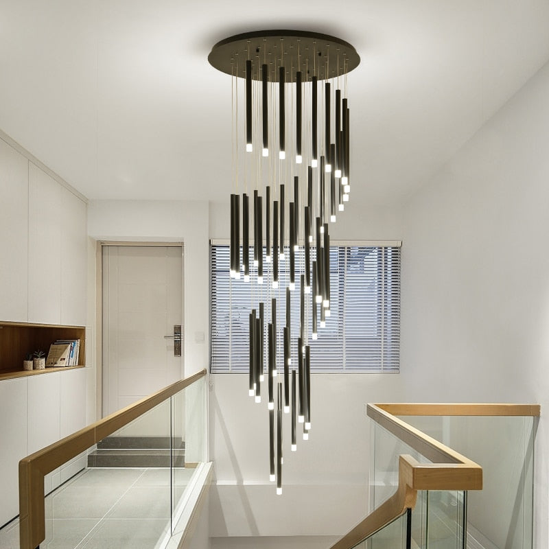 Spiral LED Chandelier