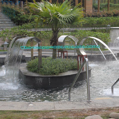 Modern Outdoor Fountain Sculpture