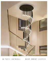 Spiral LED Chandelier