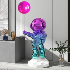 Kid Astronaut Sculpture