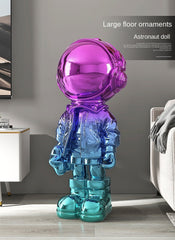 Kid Astronaut Sculpture