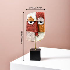 Abstract ModMask Sculpture Art