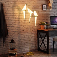 Nordic Paper Crane Floor Lamp