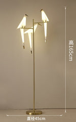 Nordic Paper Crane Floor Lamp