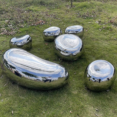 Reflection Stone Garden Sculpture