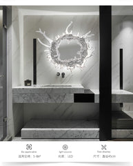 Splash LED Wall Mount Mirror