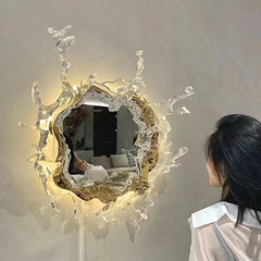 Splash LED Wall Mount Mirror