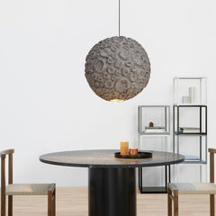 Wabi Sabi Moon Pendant Light