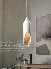 Japanese Plaster Chandelier