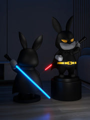 Lightsaber Super Rabbit Sculpture