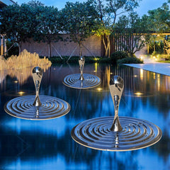 Ripple Steel Garden Sculpture