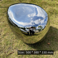 Reflection Stone Garden Sculpture