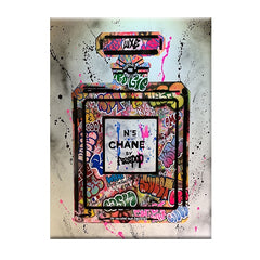 Designer Perfume Pop Art Canvas Print