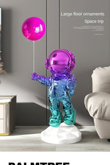 Kid Astronaut Sculpture