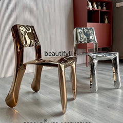 Liquid Steel Dining Chair