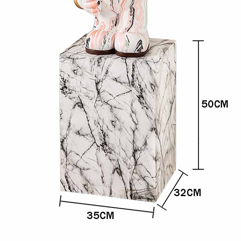 Marble Block Sculpture Base