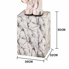 Marble Block Sculpture Base