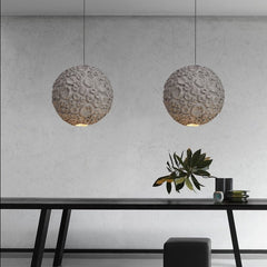 Wabi Sabi Moon Pendant Light