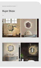 Splash LED Wall Mount Mirror