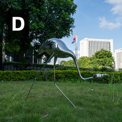 Flamingo Steel Garden Sculpture