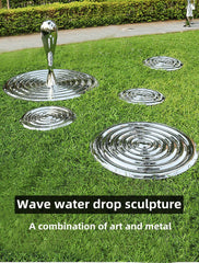 Ripple Steel Garden Sculpture