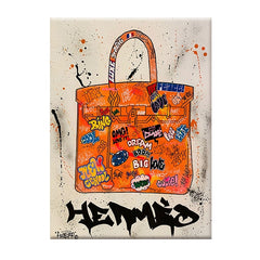 Designer Bag Pop Art Canvas Print