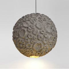 Wabi Sabi Moon Pendant Light